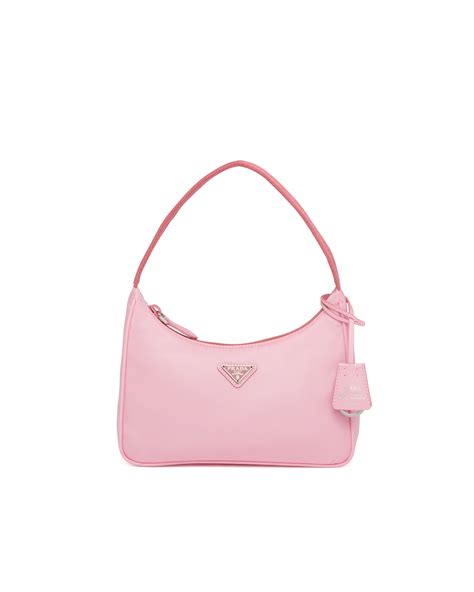 bright pink prada bag|prada pink nylon bag.